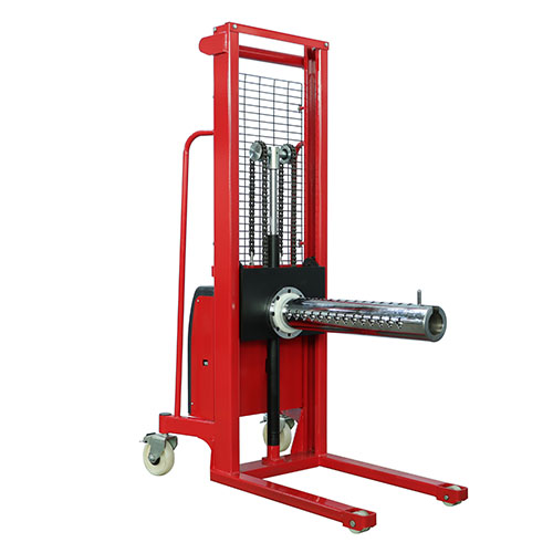 锂电池极卷上料车